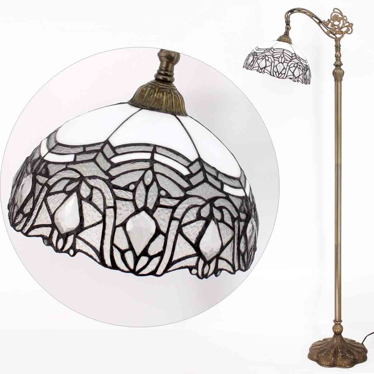 Werfactory® Tiffany Floor Lamp 12 Inch