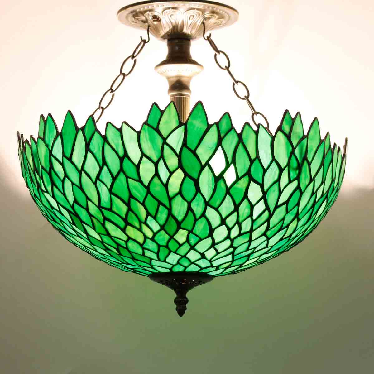 Werfactory® Tiffany Ceiling Lamp 16 Inch