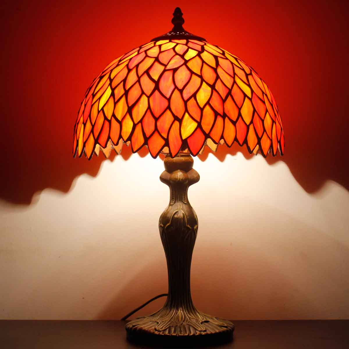 Werfactory® Tiffany Table Lamp 12 Inch