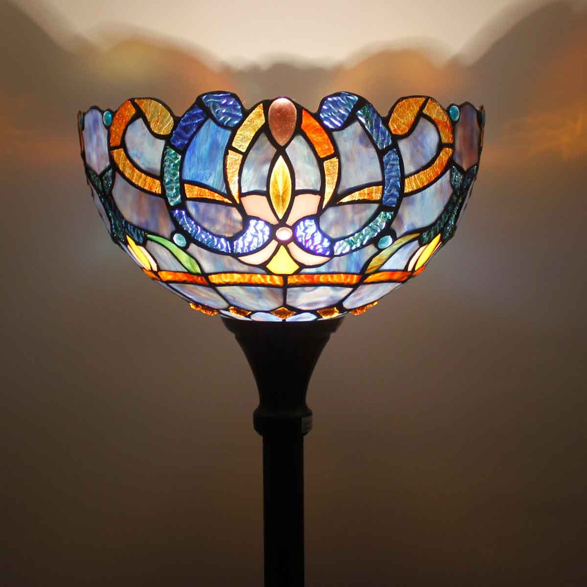 Werfactory® Tiffany Floor Lamp 12 Inch