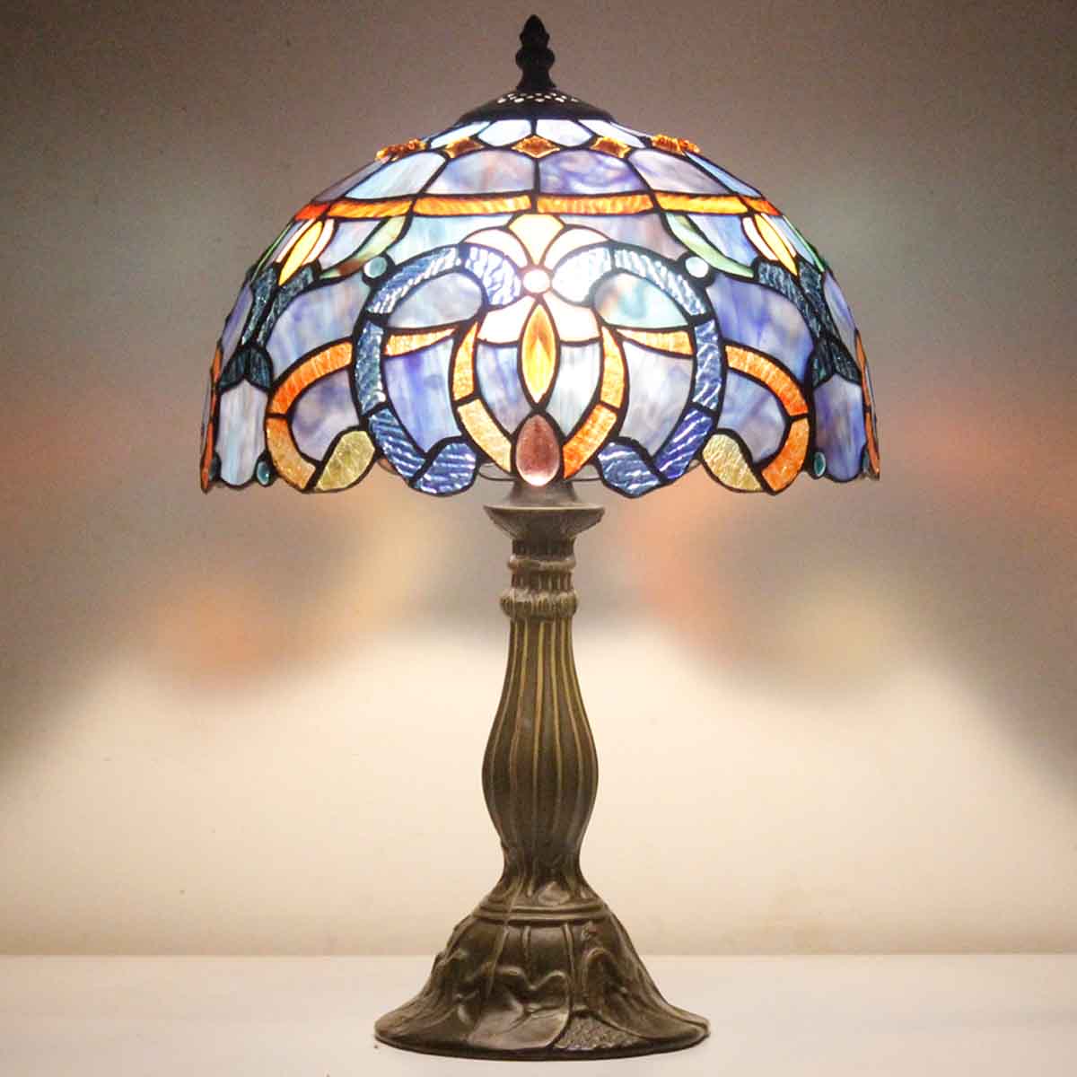 Werfactory® Tiffany Table Lamp 12 Inch