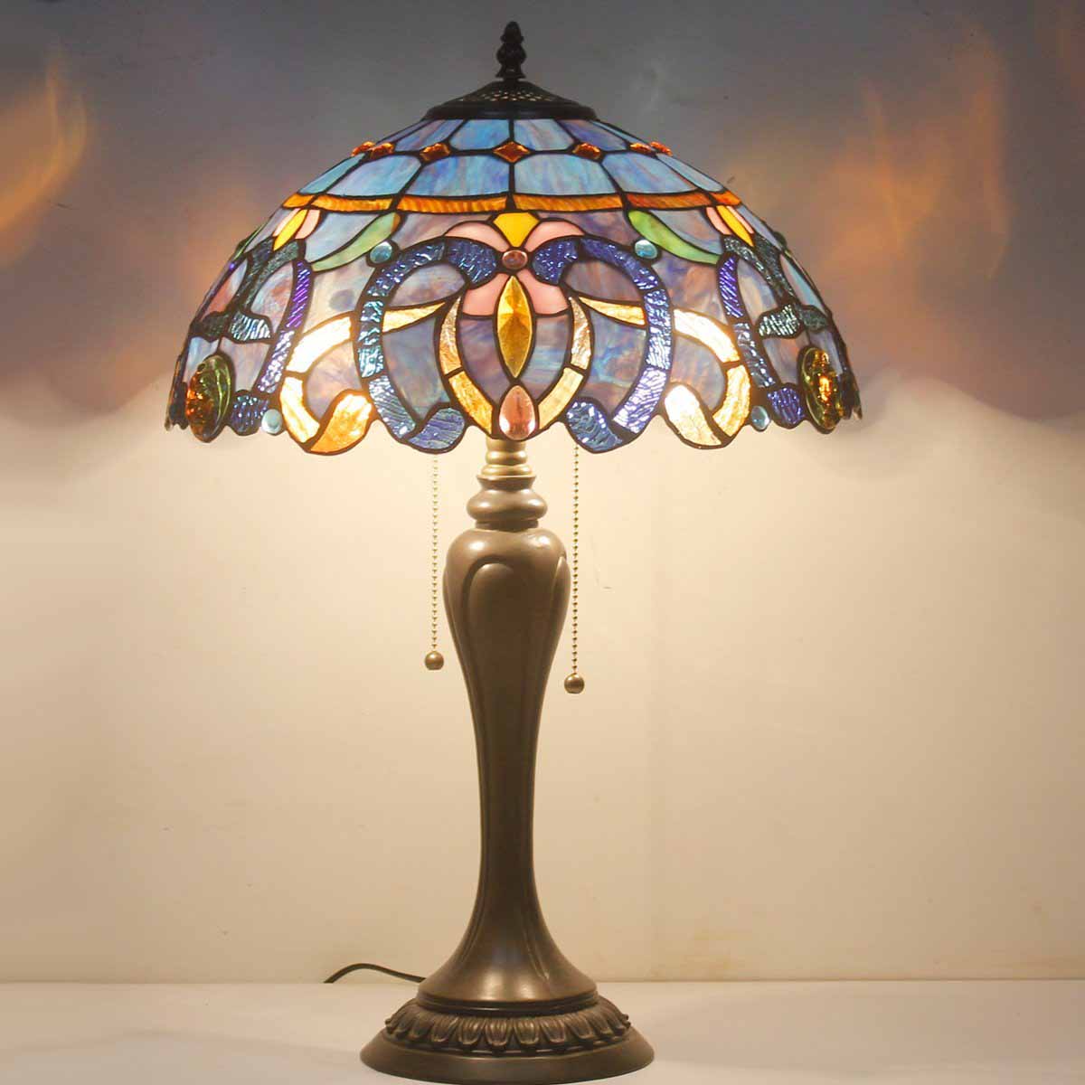 Werfactory® Tiffany Table Lamp 16 Inch