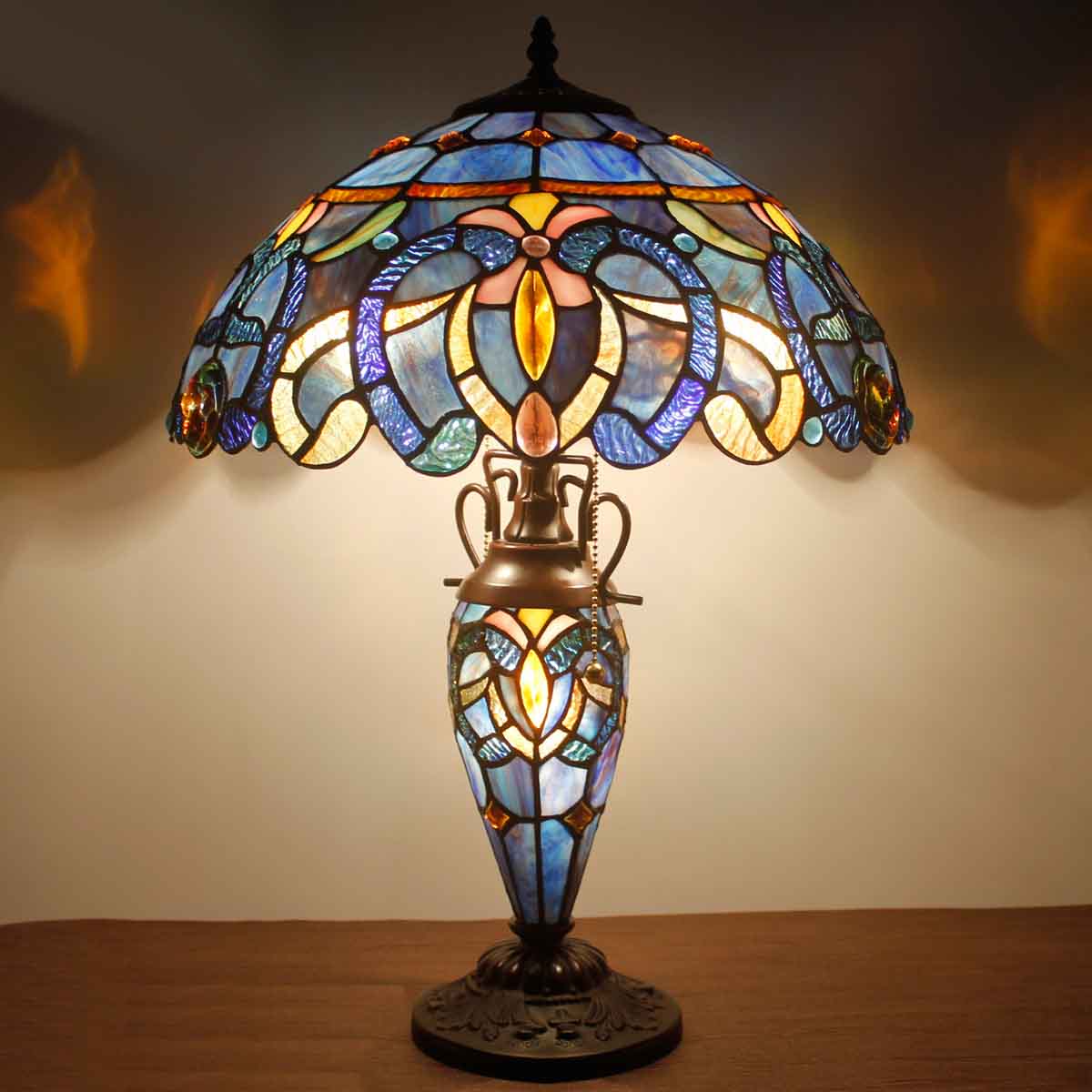 Werfactory® Tiffany Table Lamp 16 Inch