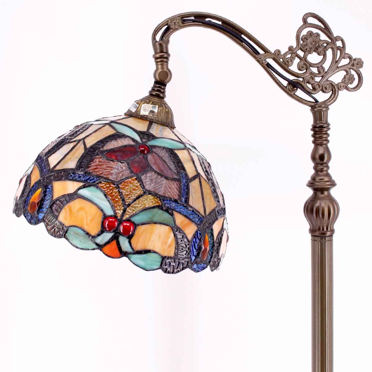 Werfactory® Tiffany Floor Lamp 12 Inch