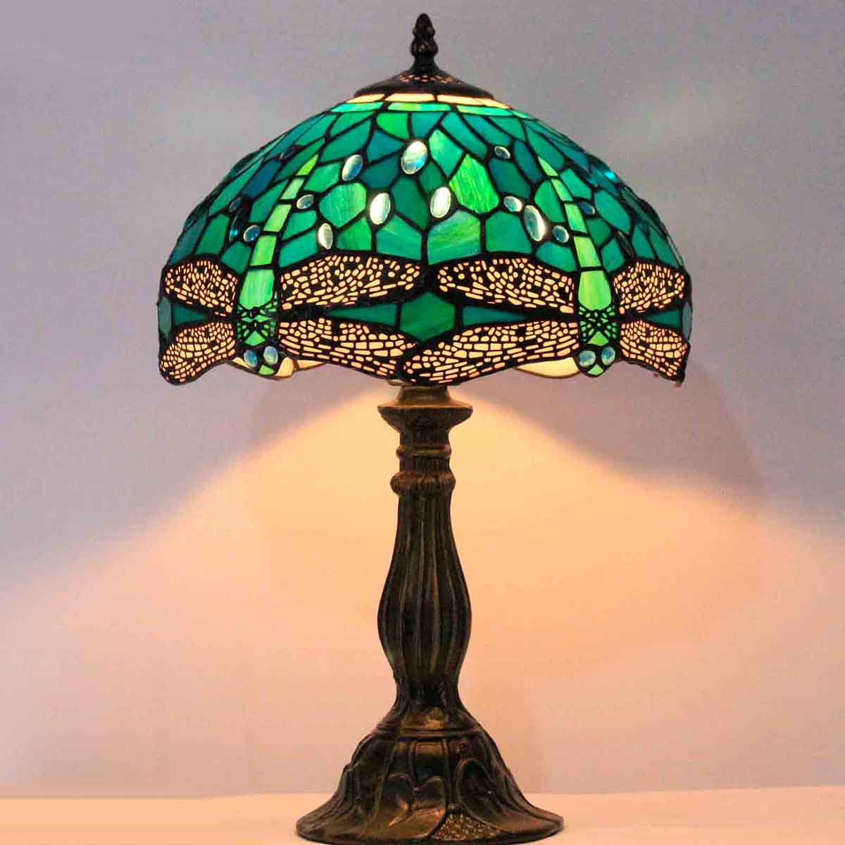 Werfactory® Tiffany Table Lamp 12 Inch