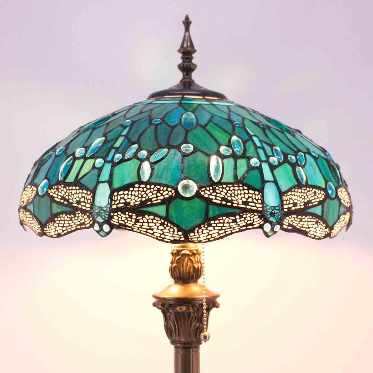 Werfactory® Tiffany Floor Lamp 16 Inch