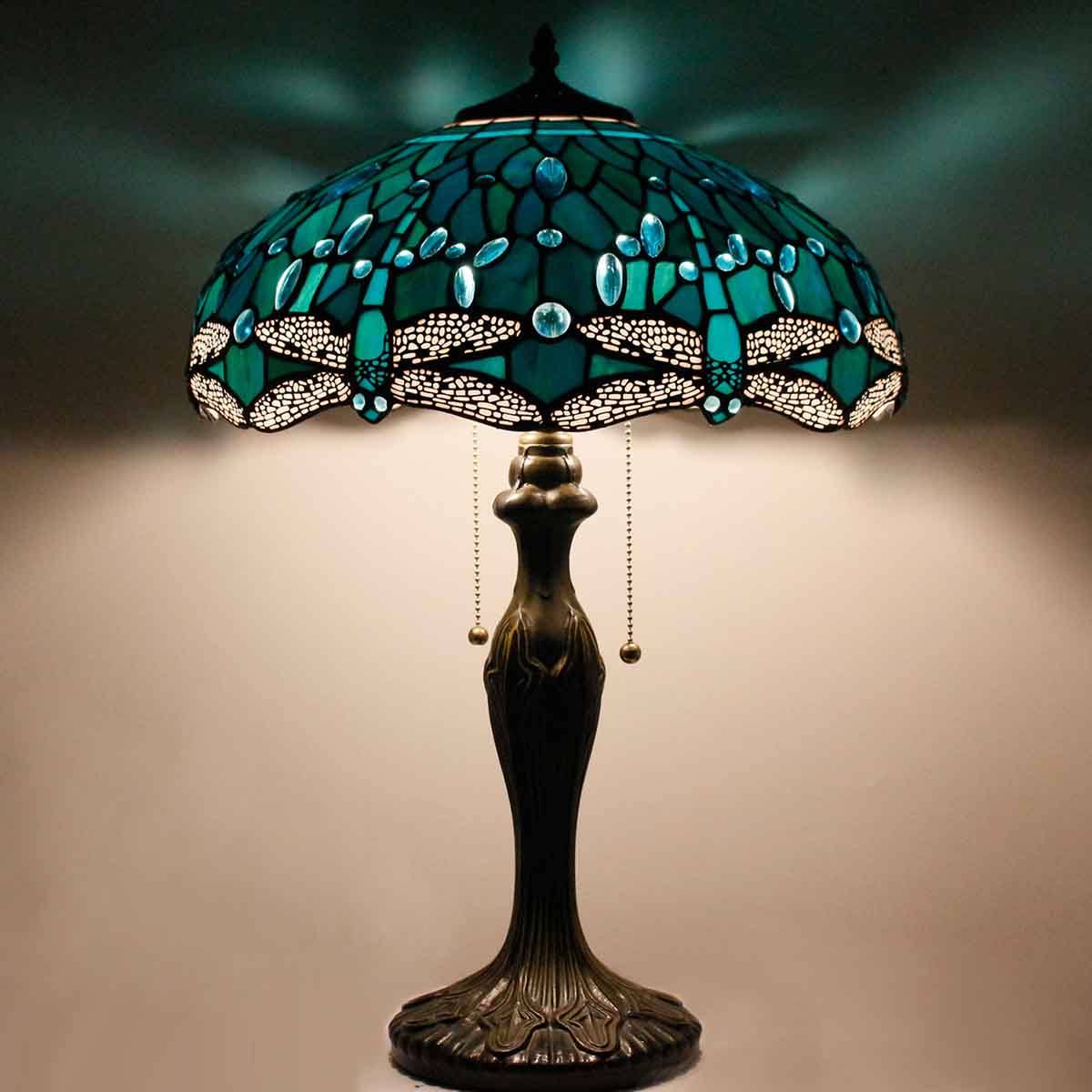 Werfactory® Tiffany Table Lamp 16 Inch