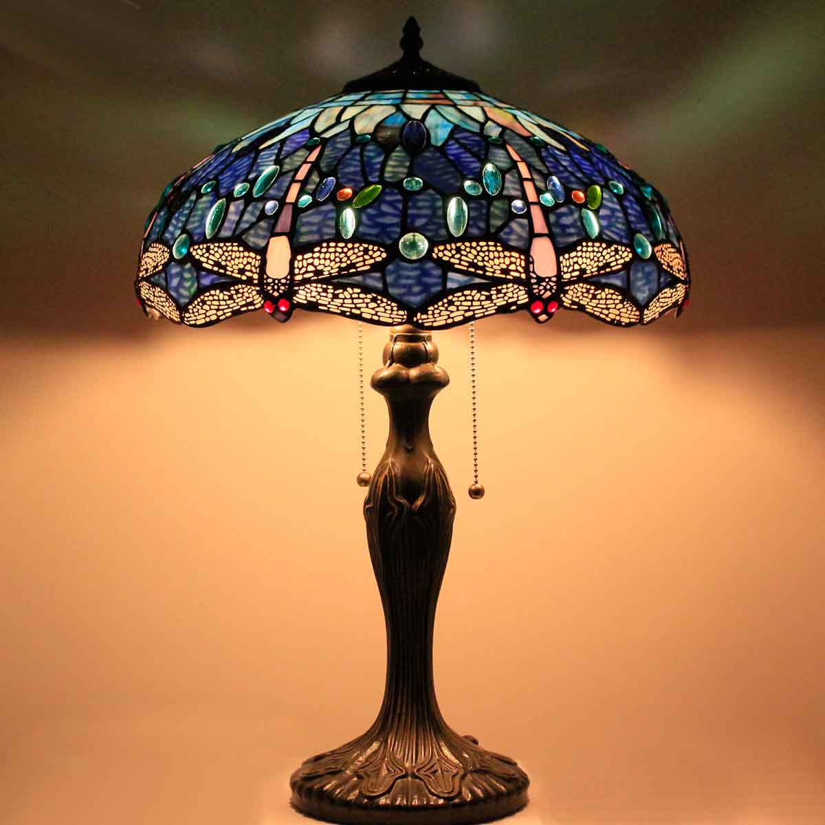 Werfactory® Tiffany Table Lamp 16 Inch