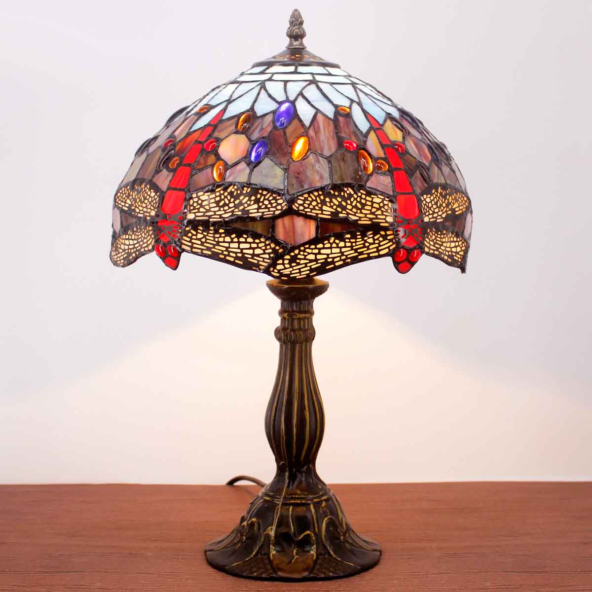 Werfactory® Tiffany Table Lamp 12 Inch