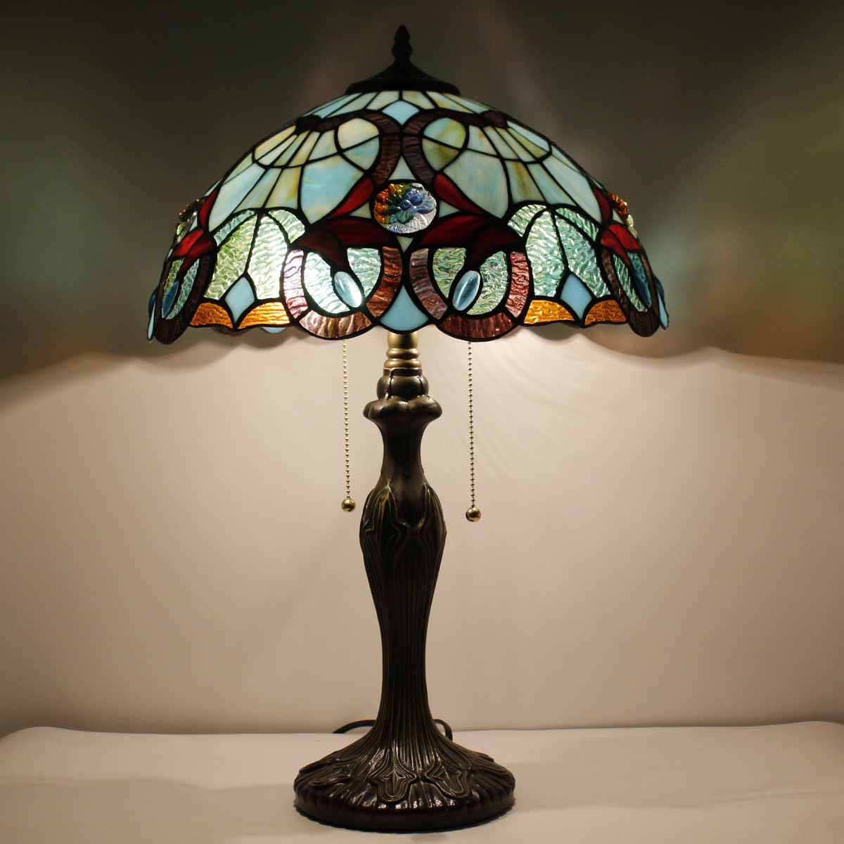 Werfactory® Tiffany Table Lamp 16 Inch