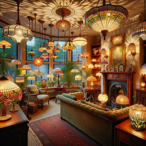 tiffany lamps