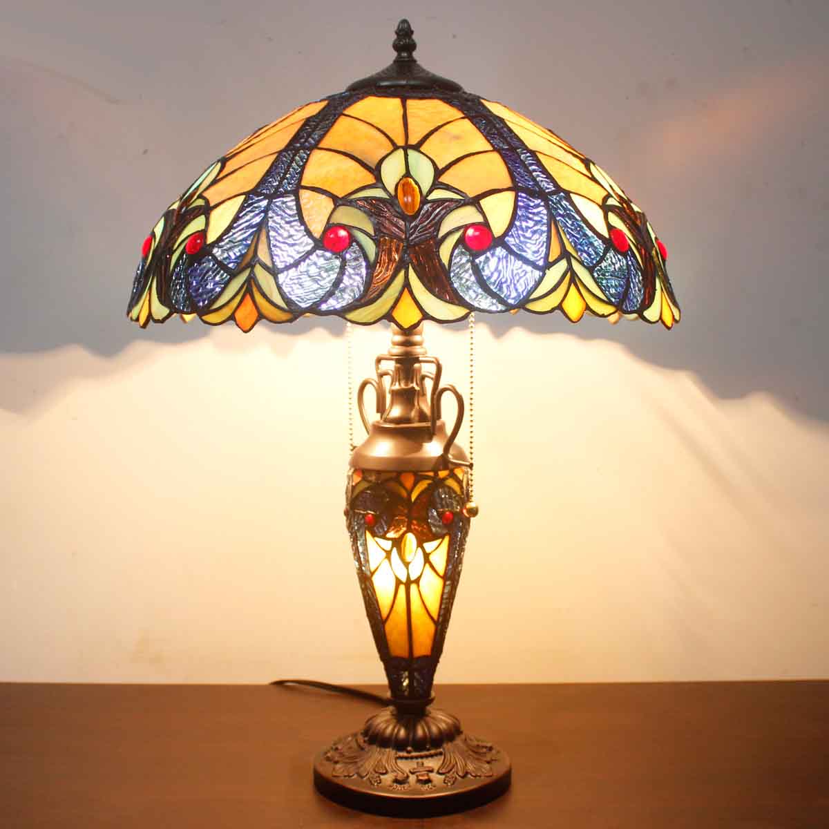 Werfactory® Tiffany Table Lamp 16 Inch