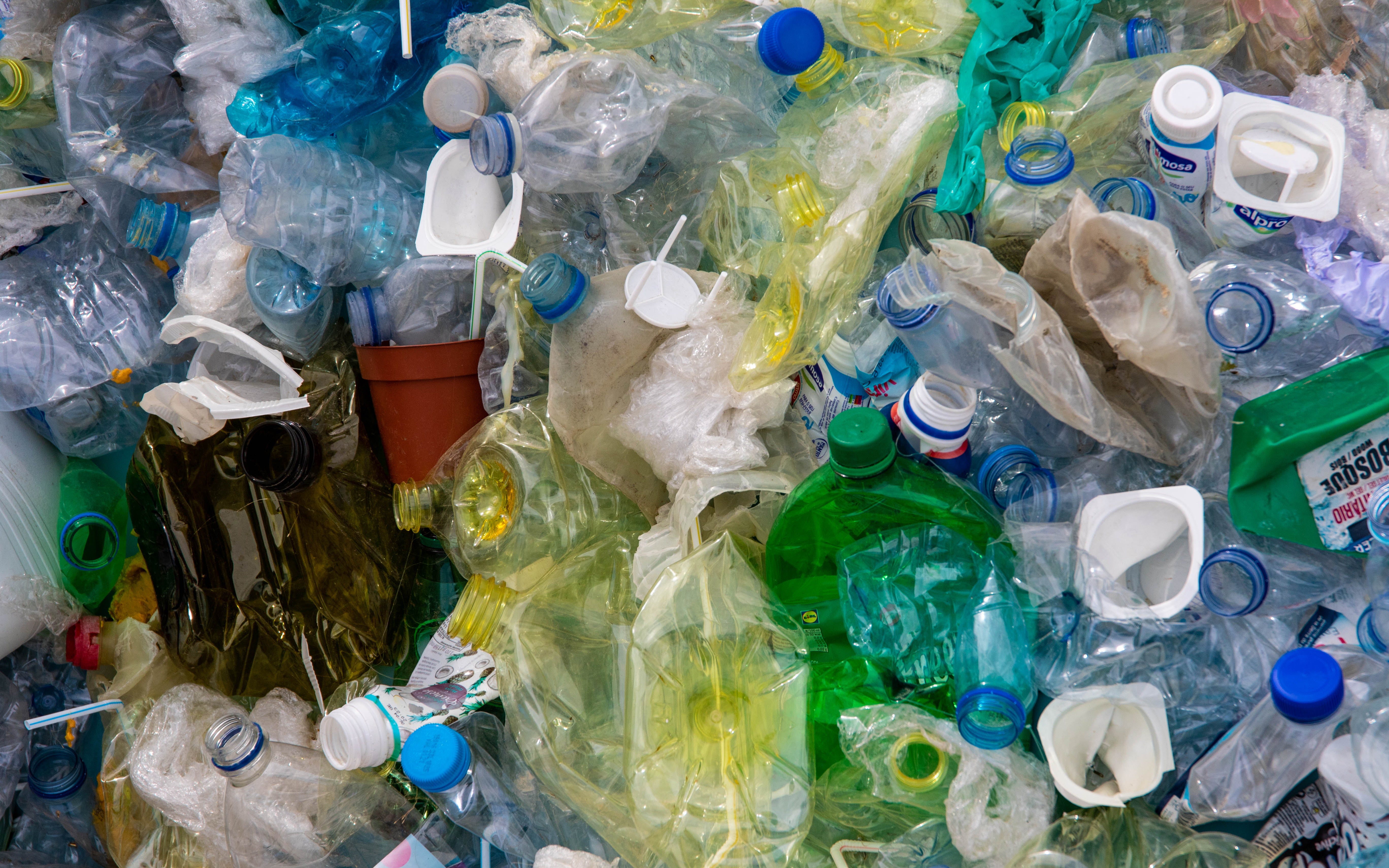 Close Up Photo of Plastic Bottles and other Plastic Waste