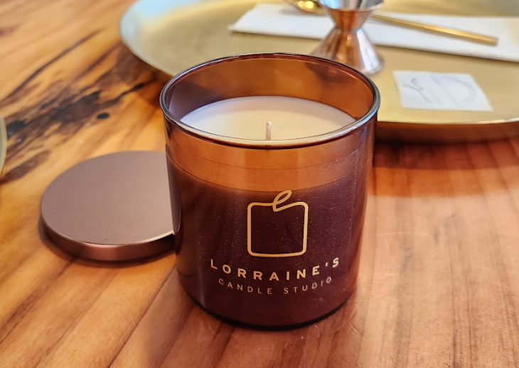 A Custom Fragrance Blended Candle - Clear Glass Straight – Lorraine's  Candle Studio