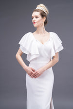 Load image into Gallery viewer, Special Shoulder Design Wedding Dress
