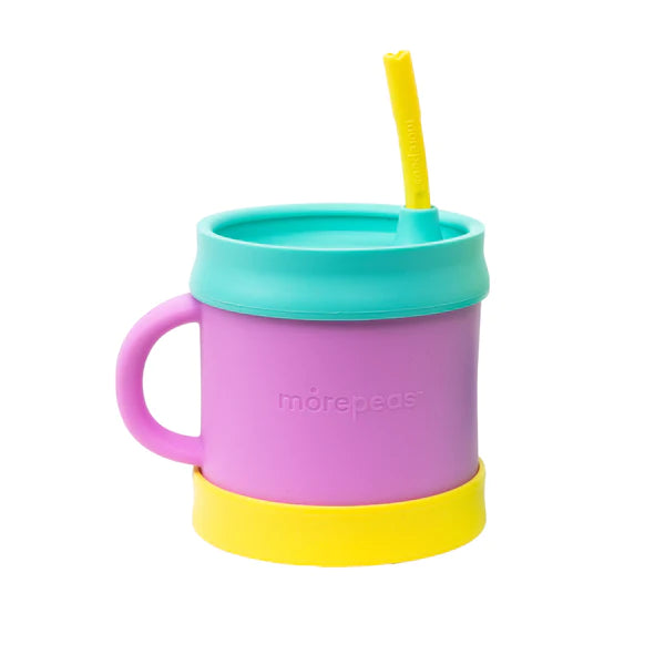 Klean Kanteen Kid Cup 10 oz with Kid Straw Lid Mykonos Blue