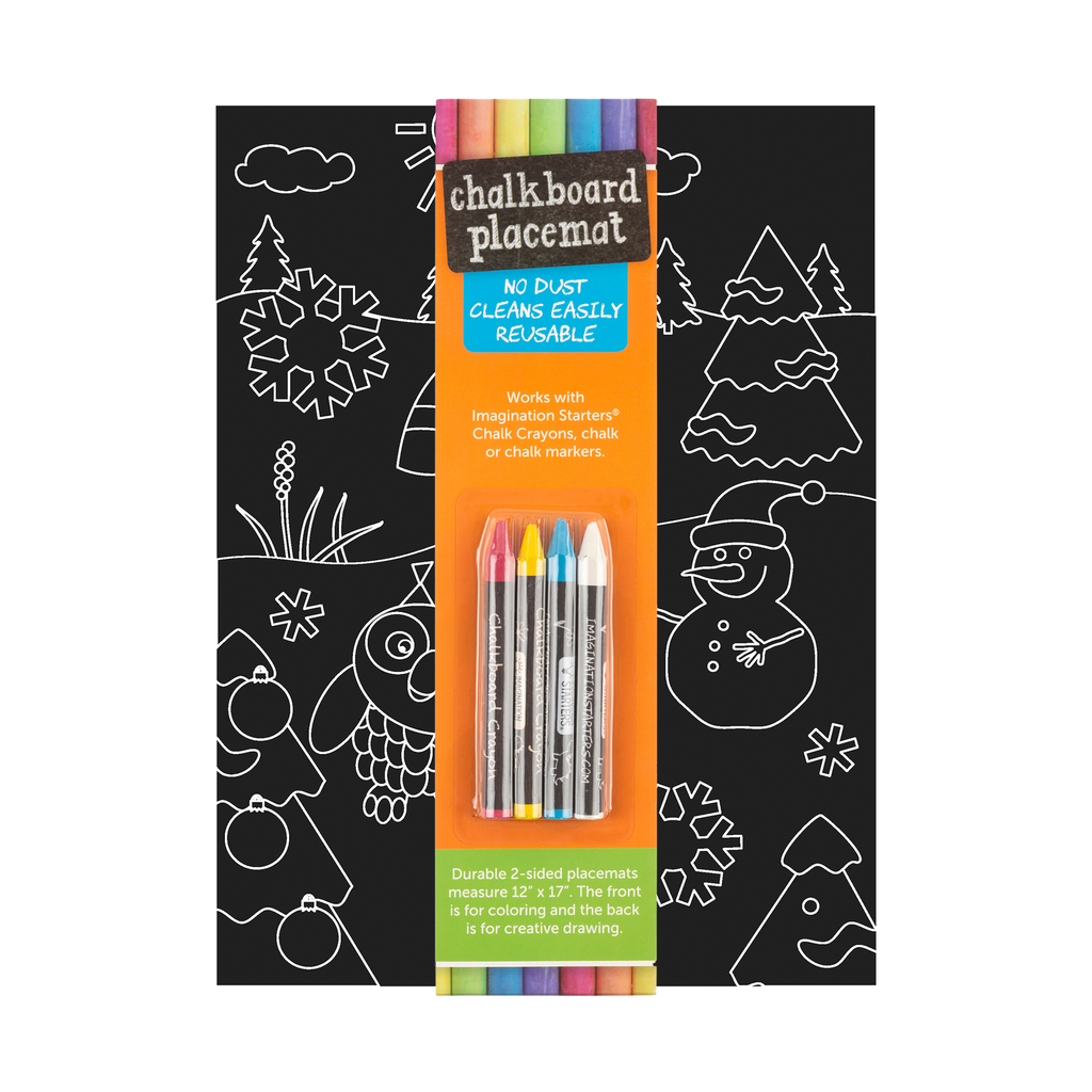 Chalk-O-Rama Dustless Chalk Crayons - Set of 12