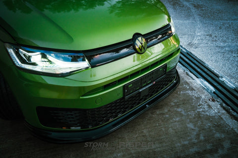 volkswagen caddy 2020 on front splitter