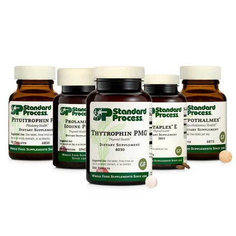 Thytrophin PMG, Hypothalmex, Pituitrophin PMG, Prolamine Iodine Plus & Cataplex E 
