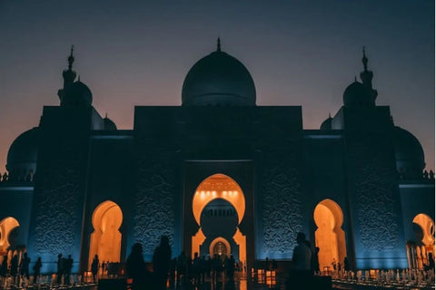 masjid di waktu subuh