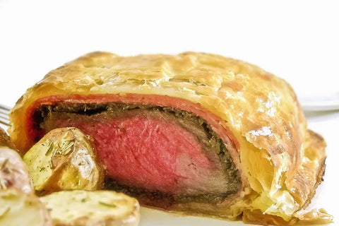 sepotong beef wellington