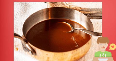 demi glace sauce (saus demi glace)