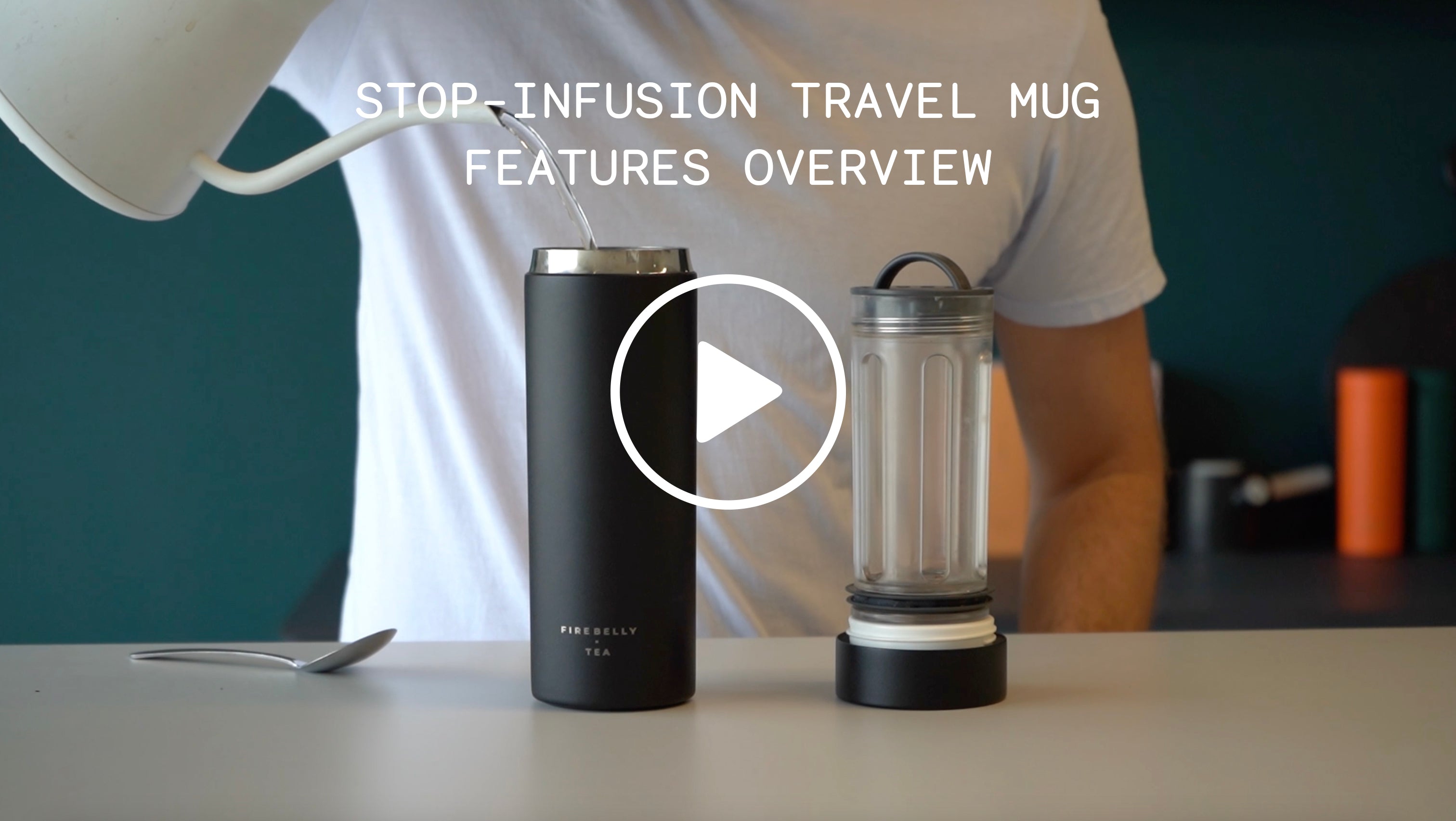 tea filter travel mug