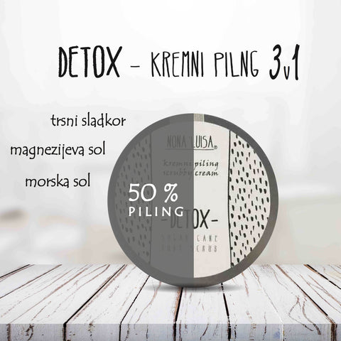 Kremni piling za telo Detox | Nona Luisa®