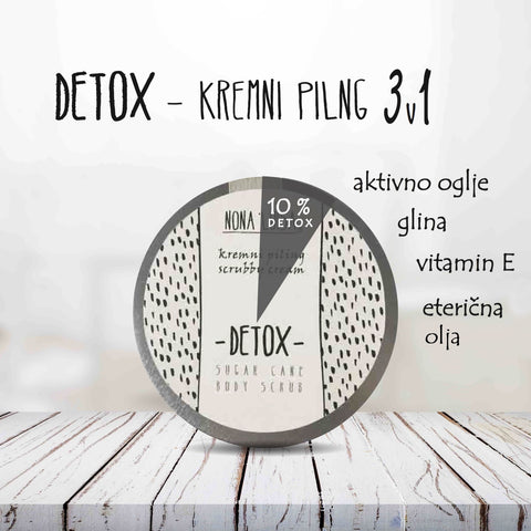 Kremni piling za telo - Detox | Nona Luisa®