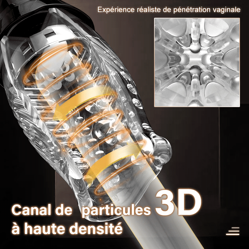 OURAGAN Masturbateur Cup coque souple et transparente - Image 4