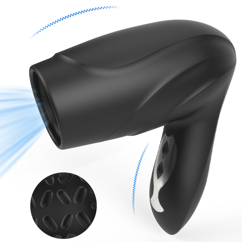 【Le plus prisé！】Sexe Oral 10 fonction Vibration Succion Vacuum exercice du gland pénis Masturbateur masculin - Image 8