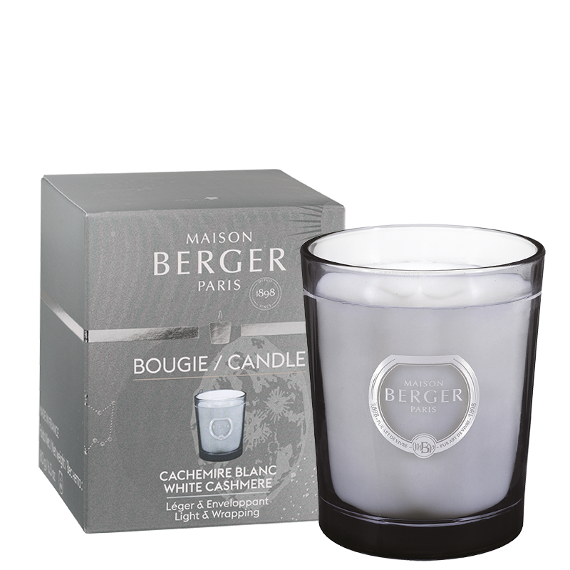 WHITE CASHMERE - DUFTLYS ASTRAL - Scented Candle / Duftlys - Maison Berger - StudioBuus