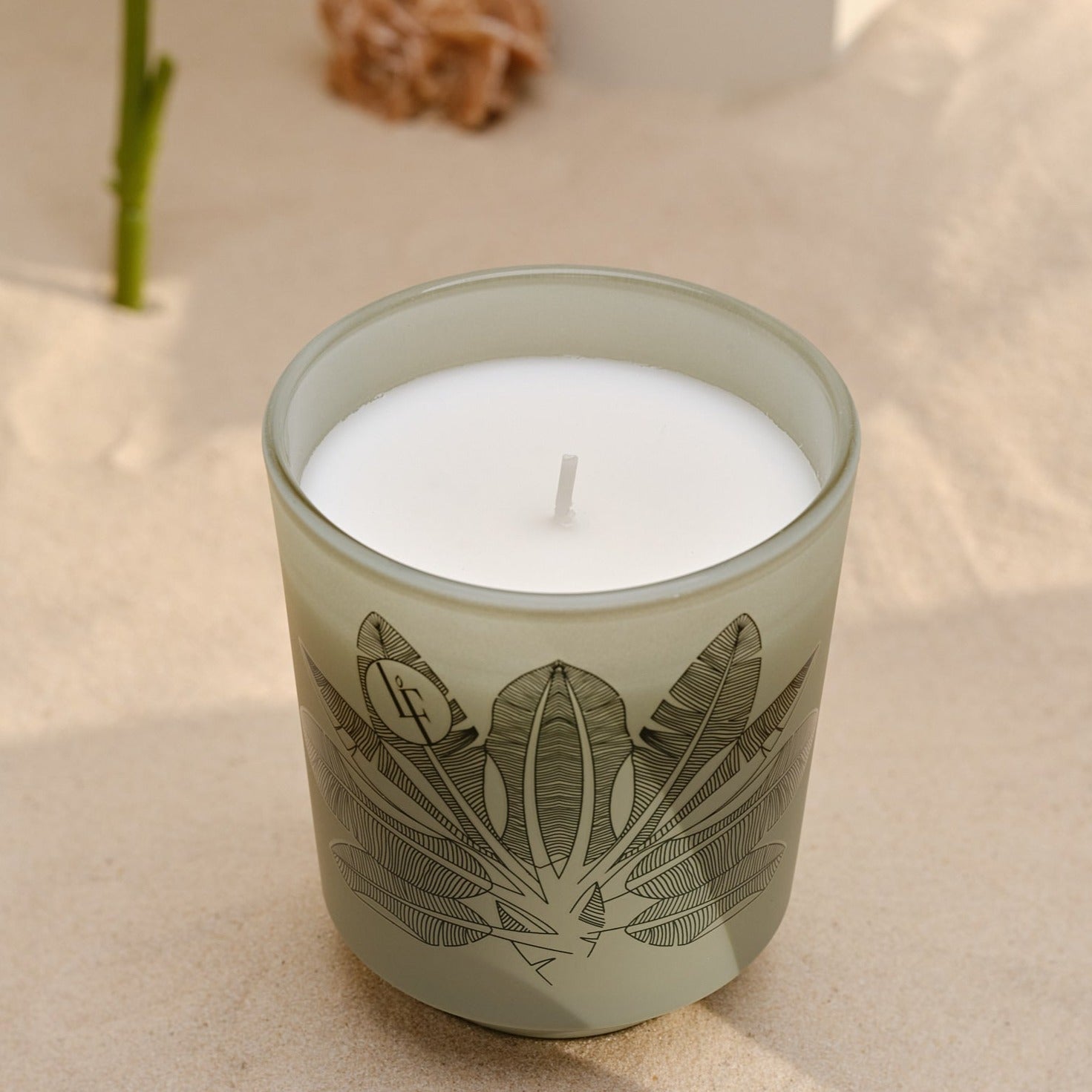 Billede af BANANA TREE FLOWER - LIGHTS FROM ELSEWHERE - DUFTLYS - Scented Candle / Duftlys - Bougies la Francaise - BLF - StudioBuus