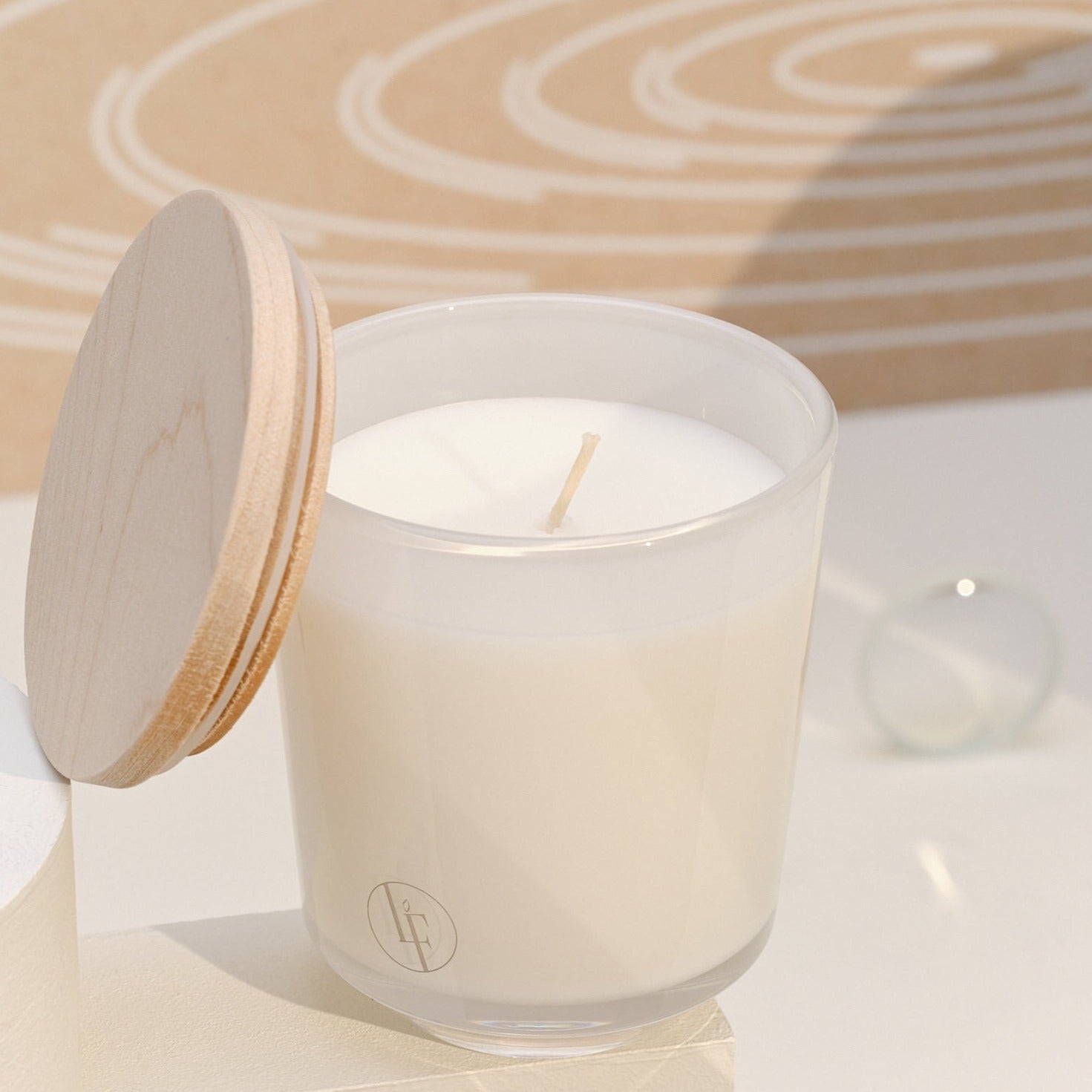 Billede af THE LAKE - NATURAL LIGHTS - DUFTLYS - Scented Candle / Duftlys - Bougies la Francaise - BLF - StudioBuus