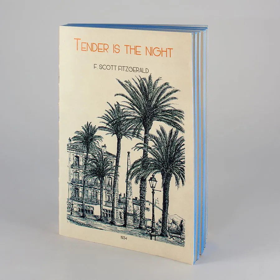 Billede af TENDER IS THE NIGHT - NOTESBOG - LIBRI MUTI - notesbog - Slow Design - StudioBuus