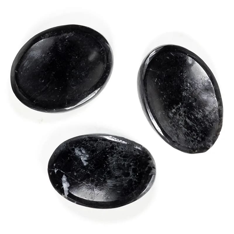 Billede af BLACK ONYX PALMSTONE - black onyx - Studio Buus - StudioBuus