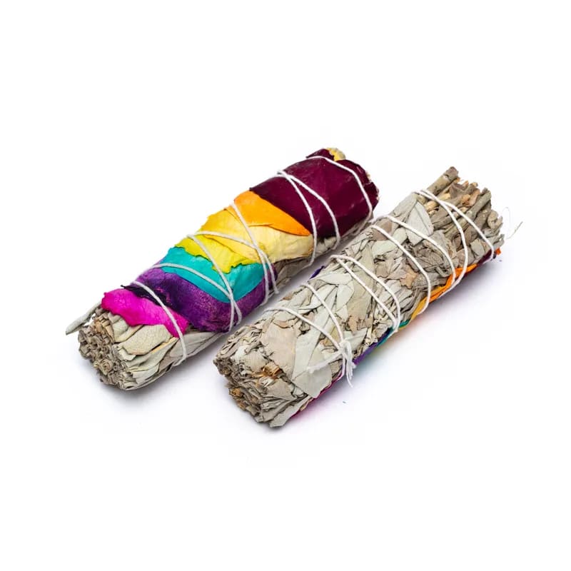 Se HVID SALVIE & CHAKRA ROSENBLADE - smudging - Studio Buus - StudioBuus hos StudioBuus.dk