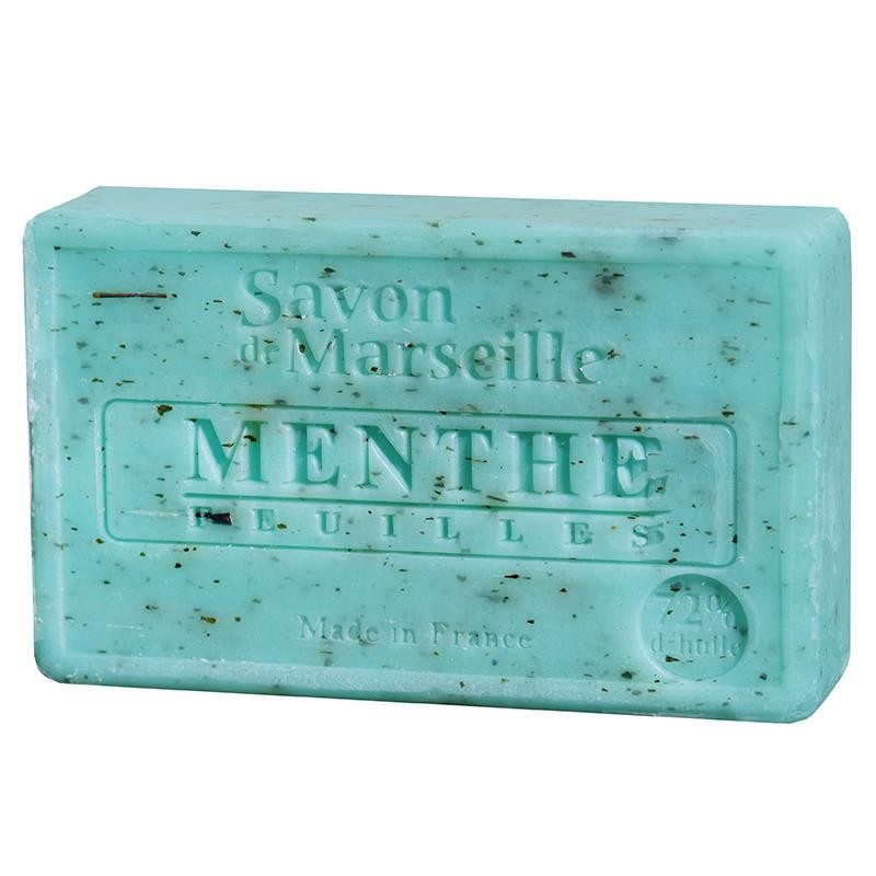 SÆBE MED MYNTE - ORIGINAL MARSEILLE SÆBE - Håndsæbe - Savon Marseille Soap - StudioBuus