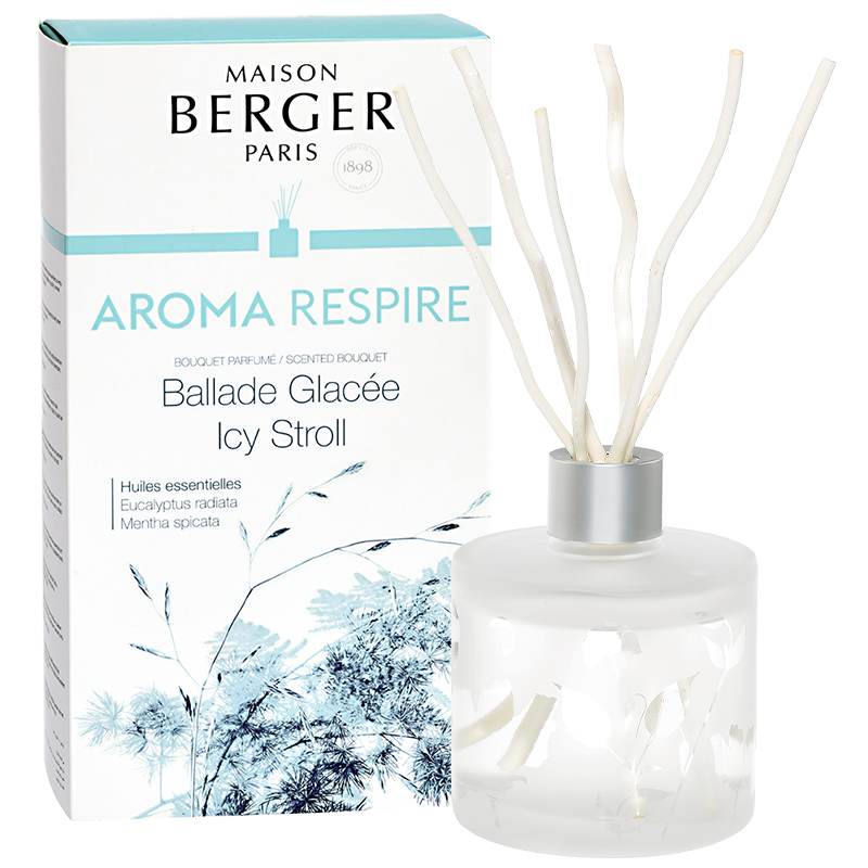 Billede af AROMA RESPIRE - FLAKON MED DUFTPINDE - SCENTED BOUQUET - Scented Bouquet / Flakon m. Duftpinde - Maison Berger - StudioBuus