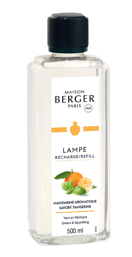 Se SAVORY TANGERINE - DUFTLAMPE REFILL - LAMPE BERGER - Duftlampe, luftrenser & Air Purifyer Refill - Maison Berger - StudioBuus hos StudioBuus.dk