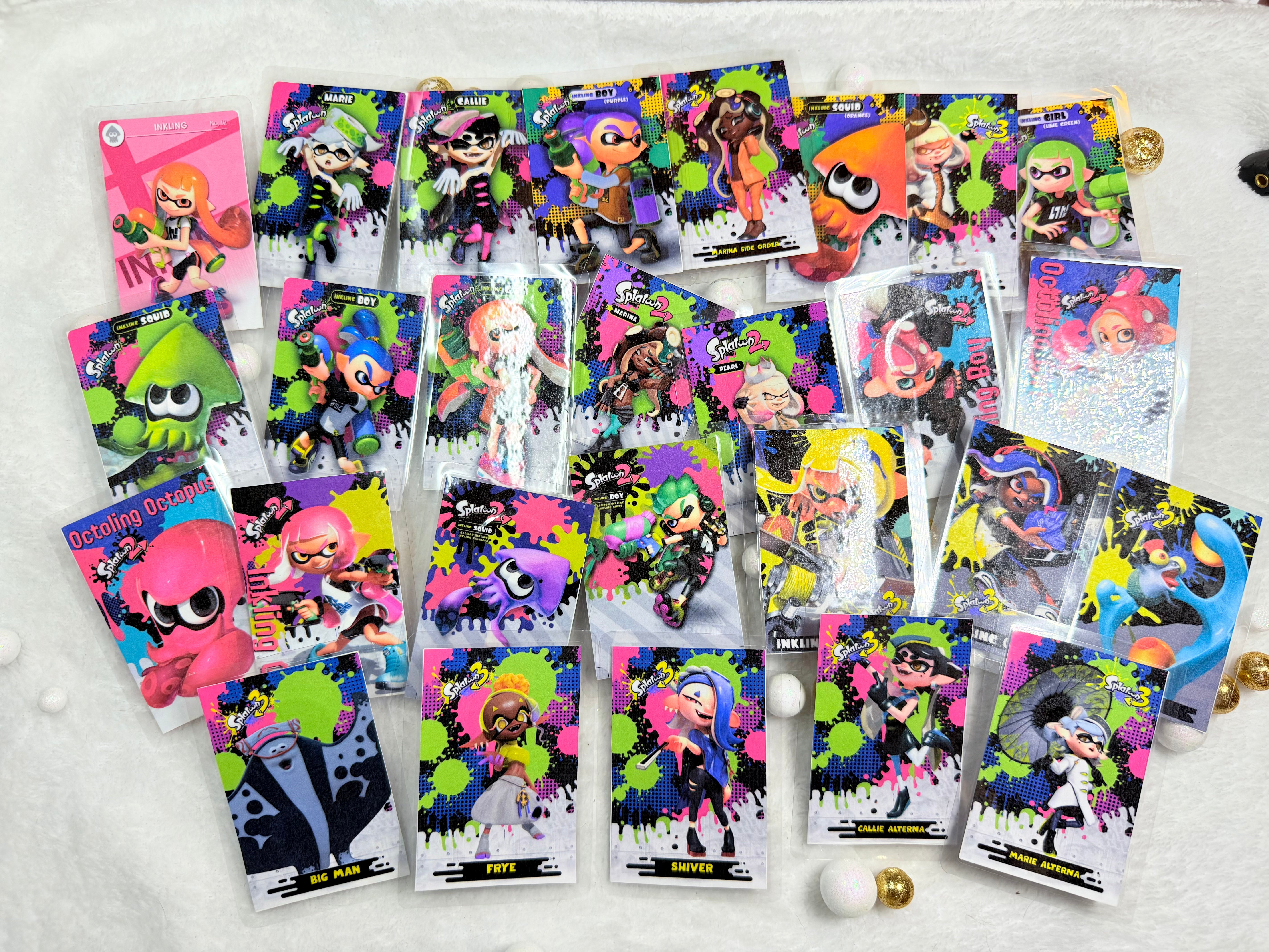 Splatoon Amiibo's Lamnated