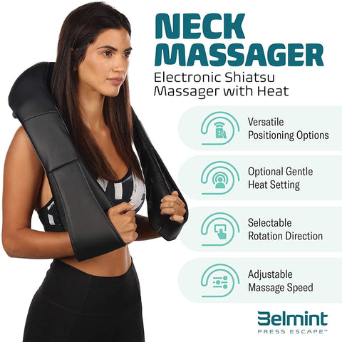 father's day gifts on amazon - deep kneading neck massager.
