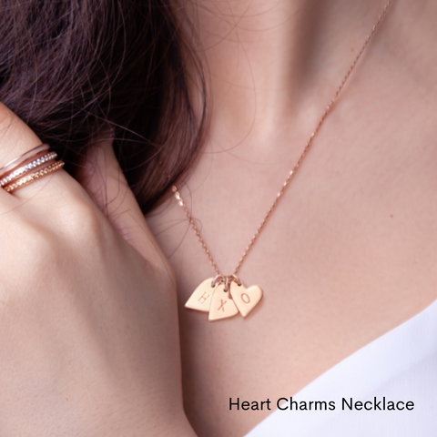 Heart Charms Necklace