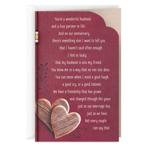 Hallmark anniversary card