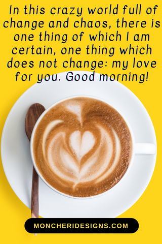 romantic love quote for good morning greeting
