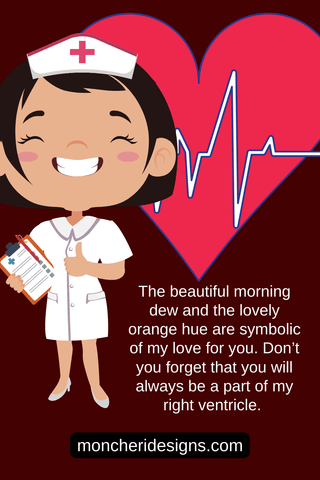 love quotes for her, good morning. The beautiful morning dew and the lovely orange hue are symbolic of my love for you. Don’t you forget that you will always be a part of my right ventricle. 