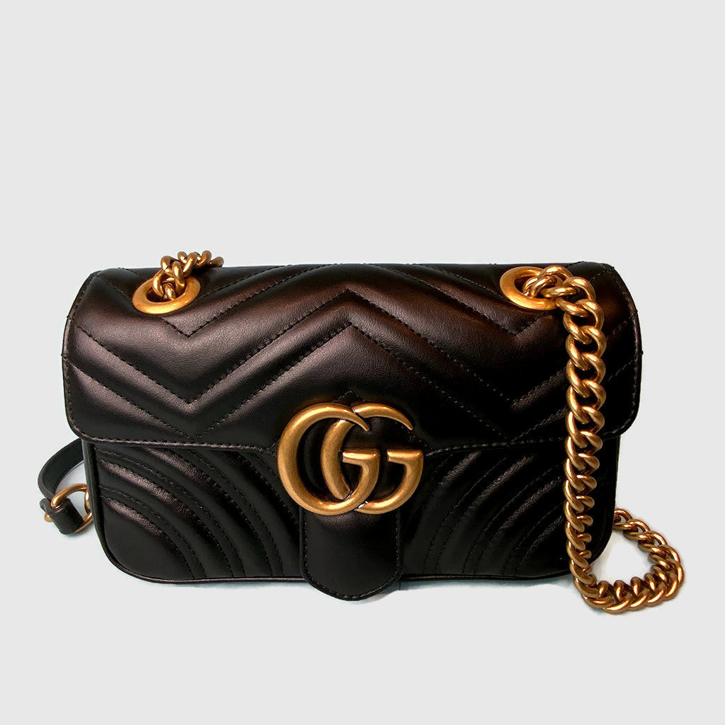 GUCCI • Marmont Mini • Black 