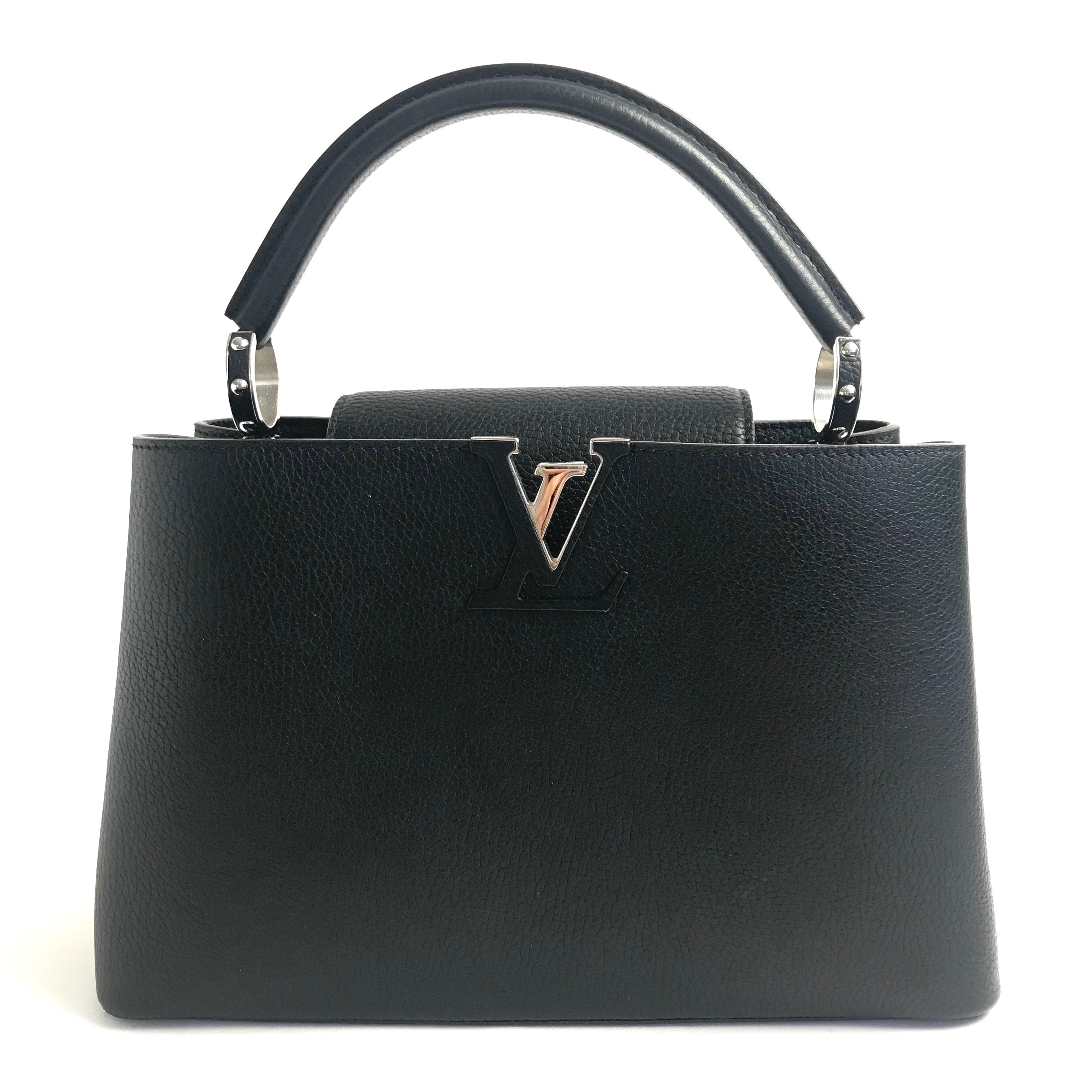 LOUIS VUITTON Capucines Black PM – Vintage500