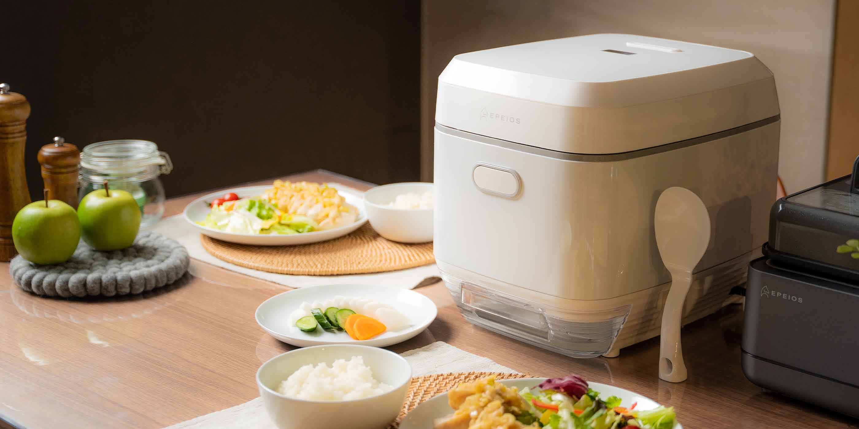 EPEIOS Rice Cooker | 糖質カット炊飯器 RC868