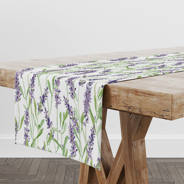 Lavender PVC Table Runner